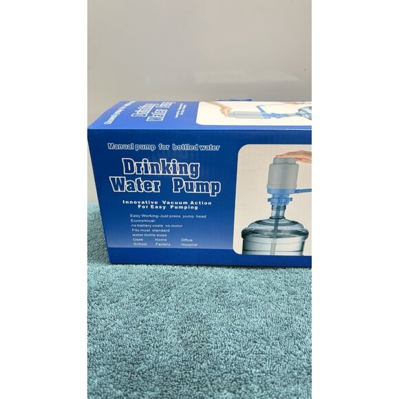 Hand Pump 5 & 6 Gallon for Water Bottle Jug Manual Drinking Tap Spigot Camping - Picture 6 of 7